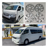 4 Tapones Cubiertas Rin 15 Originales Toyota Hiace 2012/2019