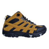 Zapato Botin Trekking Outdoor Hombre Con Puntera Reforzada