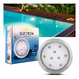 Luminária Led Iluctron Azul Piscina 990 Lúmens 12v 9w