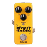 Mini Pedal Nux Rivulet Nch-2 Chorus P/ Guitarra - Bajo