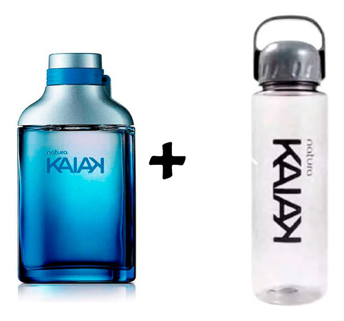 Kaiak Clasico Masculino 100 Ml + Botella 1 L - Natynatura