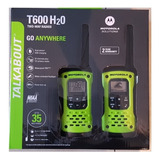  2 Radios Motorola T600 H2o Talkabout 56km 35mi Flotan Y Luz