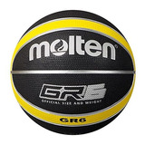 Baloncesto Balón - Balón De Basket Molten - Negro-amarillo, 