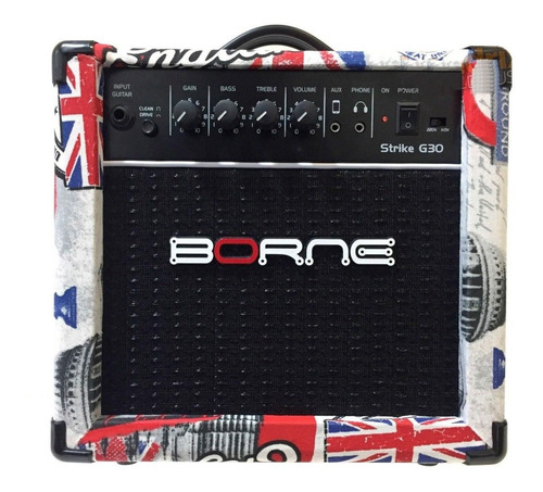 Amplificador Para Guitarra Borne G30 15w Rms London