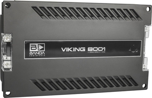 Módulo Amplificador Banda Viking 8000 8000w Rms 1 C 1 Ohm