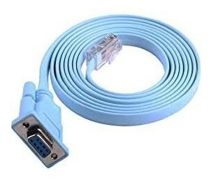 Cable Consola Cisco Ethernet Rj45 Macho A Db9 Rs232 Hembra