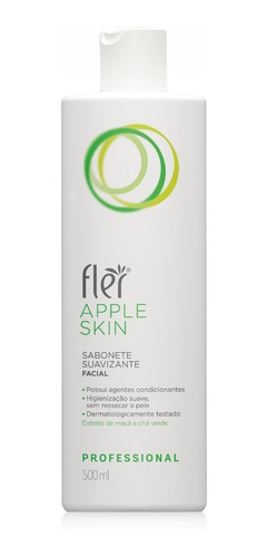 Sabonete Suavizante Facial Flér 500ml Apple Skin
