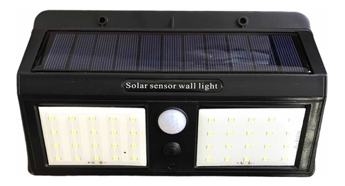 Lampara Led Aplique Solar 18w Exterior Pared