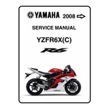 Manual De Servicio Y Reparación Yamaha R6r 2008-2015