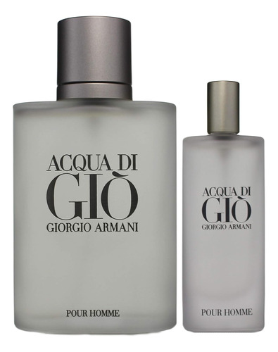 Giorgio Armani Acqua Di Gio Gift Set For Men Edt 3.4 Oz