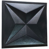 Molde Abs Pared 3d En Yeso O Concreto Ref Diamond De 35x35cm