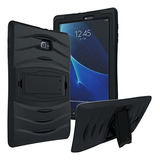 Funda Para Samsung Galaxy Tab A 8.0 Sm-t350 Sm-t355 / Heavy Duty / Color Negra