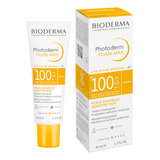 Protector Solar Bioderma Photoderm Max Fluide Spf100 Invisib