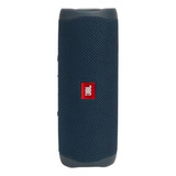 Alto-falante Jbl Flip 5 Jblflip5bluam Portátil Com Bluetooth Waterproof Blue 220v 
