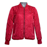 Chamarra Tommy Hilfiger Roja Mujer Casual Moda