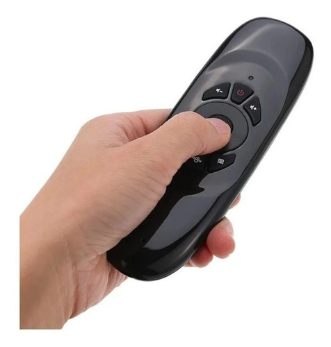 Controle Com Mini Teclado Air Mouse Sem Fio Smart Tv