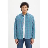 Camisa Hombre Ls Classic One Pocket Check