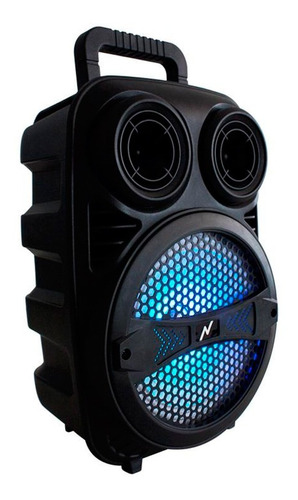 Parlante Inalambrico Portable Karaoke Led Rgb Fm Sd Usb 100w