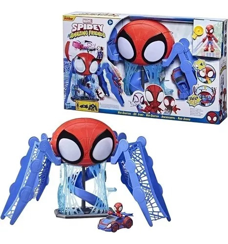 Disney Marvel Spidey And His Amazing Friends Web Quarters