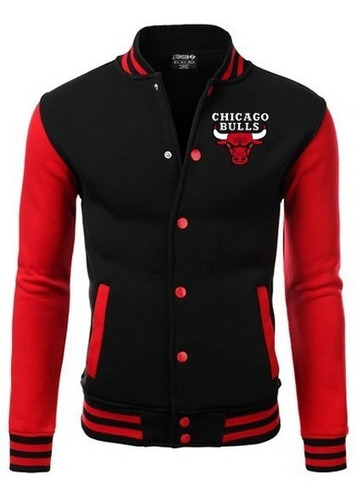 Jaqueta College Chicago Bulls Bordado Americana No Brasil !