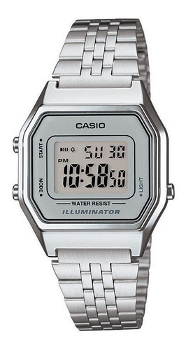 Relógio Casio La680wa-7 Vintage Retrô Feminino Mini