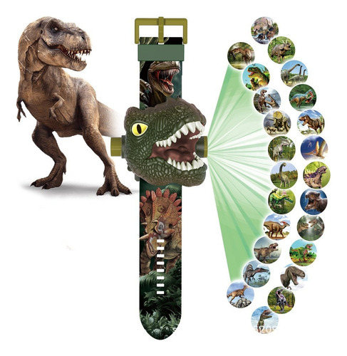 Reloj De Imagenes Para Niños 24imágenes Dinosaurios