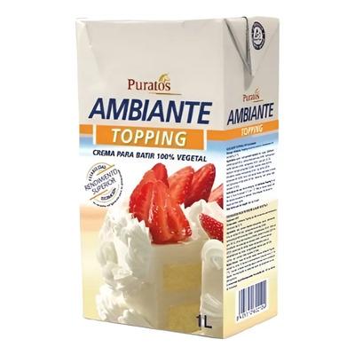 Crema Para Batir Ambiante Puratos De 1lt 3 Piezas | MercadoLibre