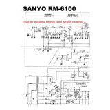 Esquema Radio Relogio Sanyo Rm6100n Rm 6100n   Via Email