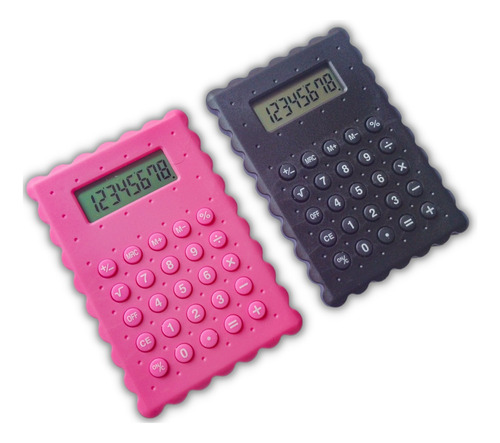 Kit Calculadora Mini Bolso Colorida Escolar Estudante 