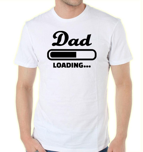 Remera De Hombre Dia Del Padre Dad Loading Futuro Papa