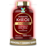 Carlyle Aceite De Krill Oil 2000mg 120caps - Omega 3 Dha Epa Sabor Sin Sabor