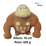 . Juguetes Antiestrés, Squishy Gorilla, Mediano, 600g