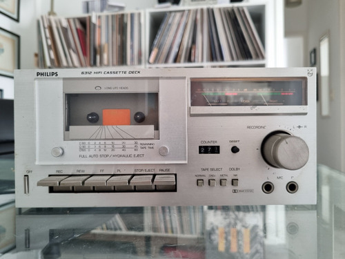 Tape Deck Philips 6312 (raro)