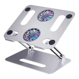 Soporte Notebook Tablet Aluminio Ventilacion Regulable 17''