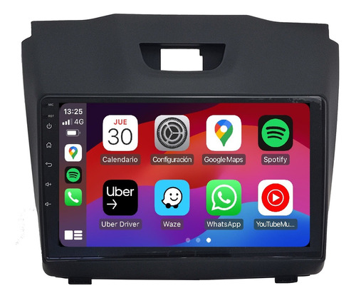 Stereo Android Pantalla 9¨ Chevrolet S10 2013-2015 2+32