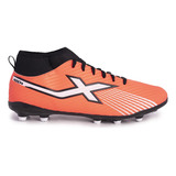 Chuteira Futebol Campo Infantil Oxn Fusion Grip 4 Neo Bota