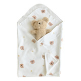 Toalla De Baño De Algodón Swaddle Blanket Para Bebés, Transp