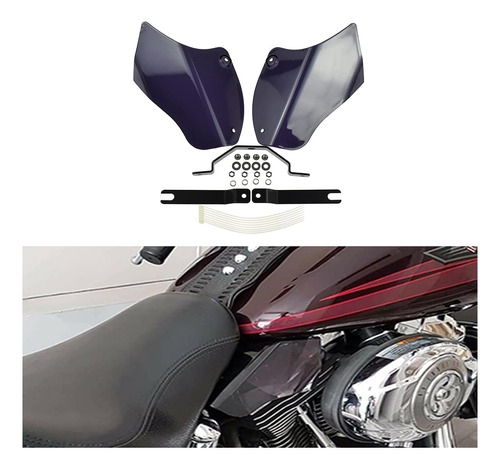 Deflector De Aire Para Motocicleta, Protectores Reflectantes