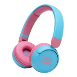 Fone De Ouvido Infantil Almofadado Jbl Azul C/rosa Bluetooth