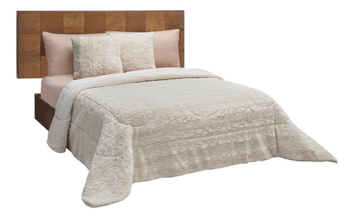 Cobertor King Size Beige Térmico Rabbit