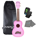 Ukulele Soprano Ma Burst Dolphin Mksd/pkburst, Paquete ...