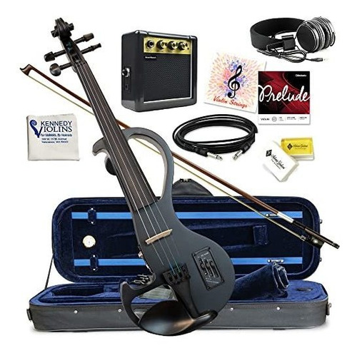 Violin Electrico Bunnel Edge Azul 4/4