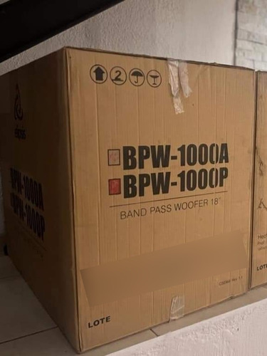 Bajo Subwoofer Elipsis Pasivo Bpw 1000