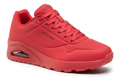 Tenis Skechers Uno Stand On Air - Rojo - Hombre - 52458/red