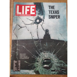Revista Antigua Life International The Texas Sniper 1966