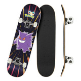 Patineta Skateboard Semiprofesional Cartoon Anime Pokemon