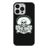 Case Funda Para Celular Calavera Craneo Charro No Te Rajes