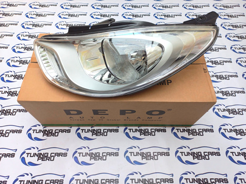 Faro Delantero Para Hyundai I10 2011-2013 Depo Foto 2