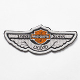 Patch Bordado Harley Davidson 100 Anos Hdm019l100a038