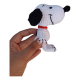 Snoopy Llavero Amigurumi Tejido A Crochet